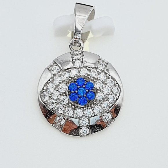 - "925 sterling silver luxury CZ Pendant, Best for gift, RJUS2097
